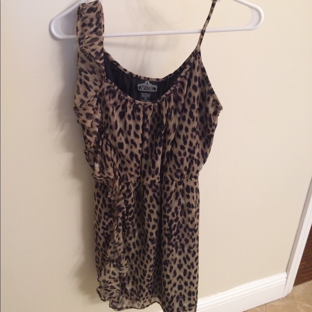 Size small leopard print dress