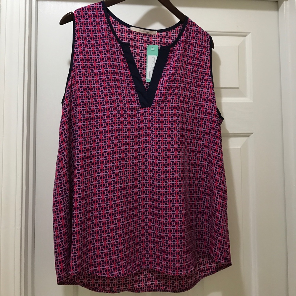 STITCHFIX / 41 Hawthorn sleeveless blouse *NWT* XL