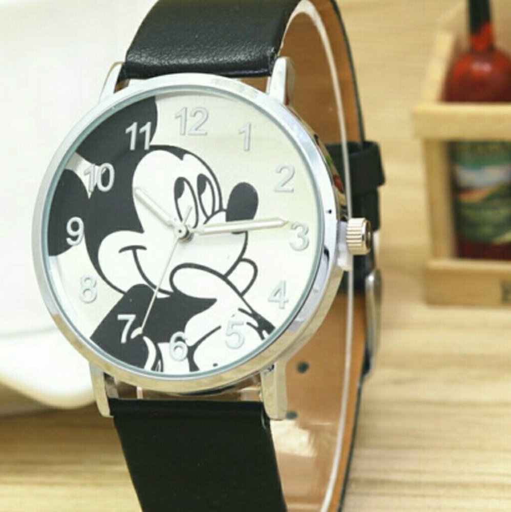 mouse watch,  black