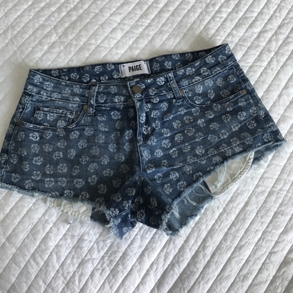 Paige jean shorts 26