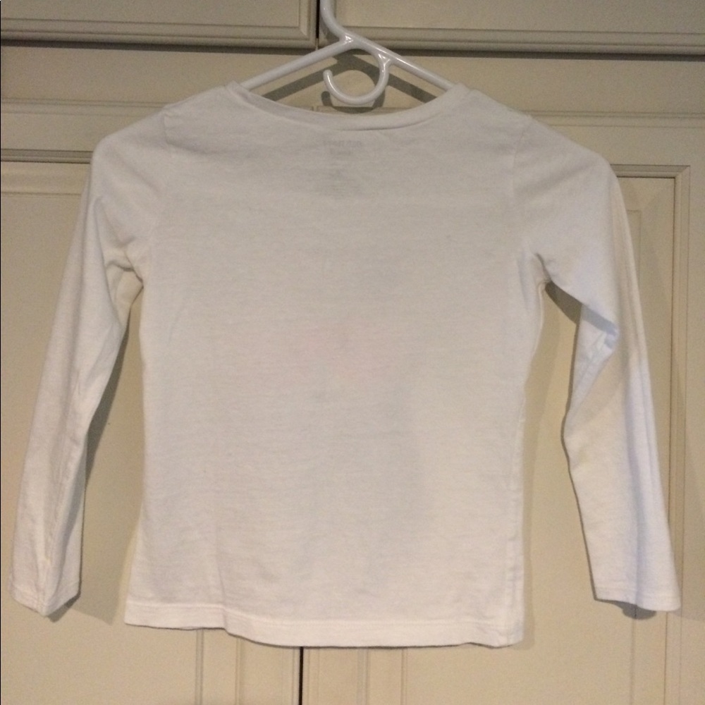 Girls Old Navy Long Sleeve Shirt Panda small🐼6-7 - Picture 2 of 7