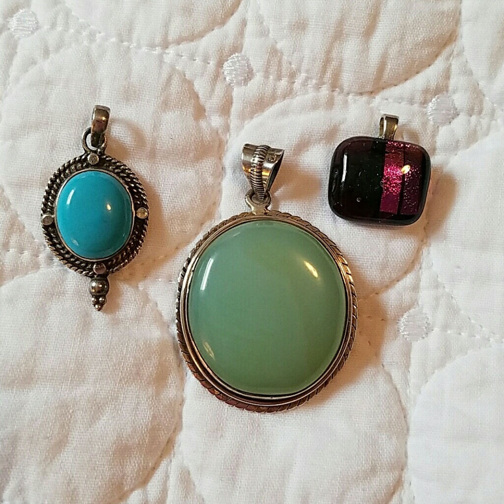 Sterling silver pendant bundle