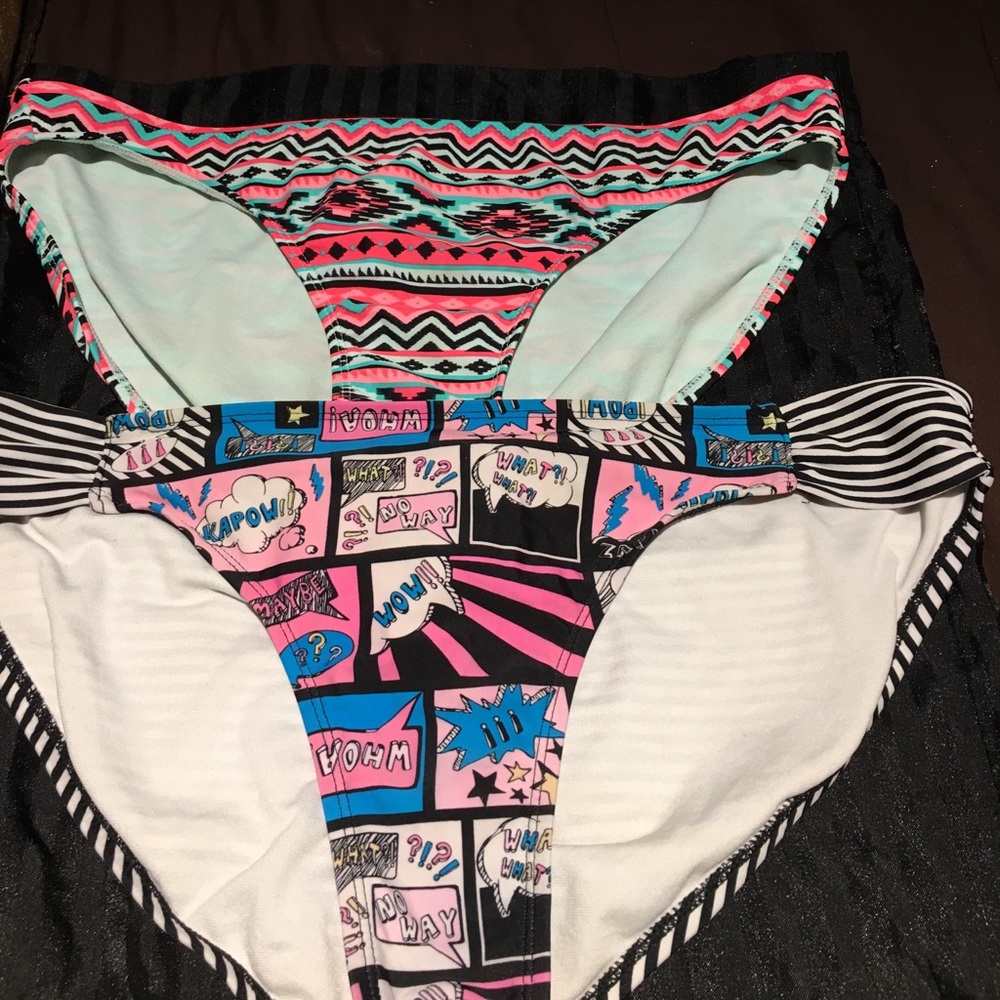 2 swimsuit bikini bottoms