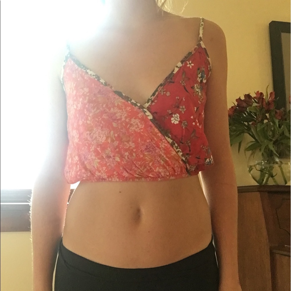 Patchwork Crop Top