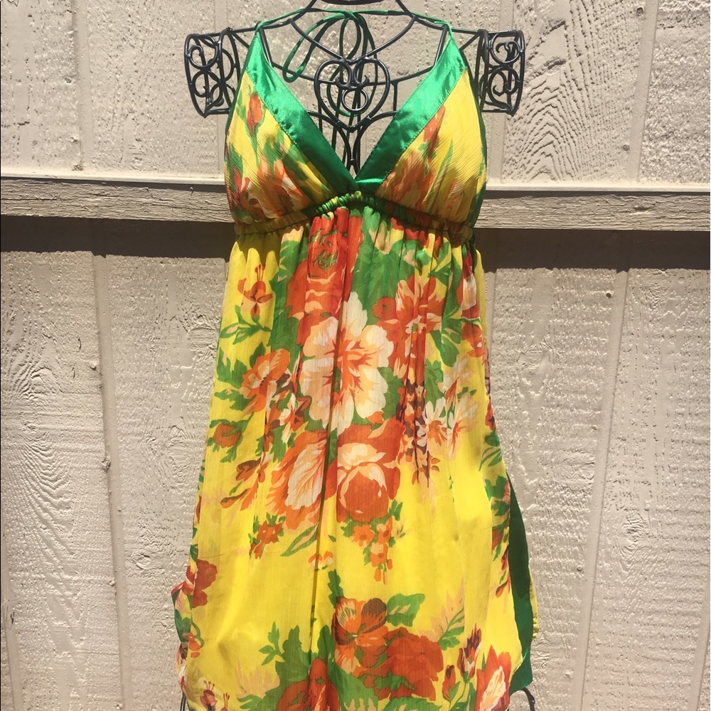 SALE!☀️ Floral Backless Summer Dress