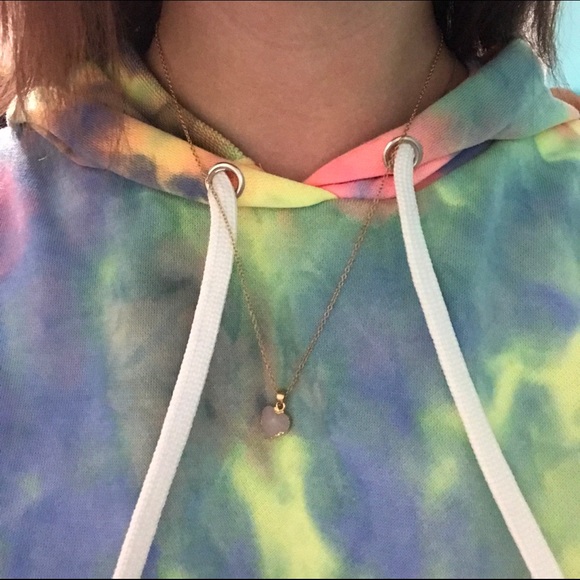 🚨1 HOUR SALE🚨 Beautiful Druzzy necklace - Picture 3 of 3