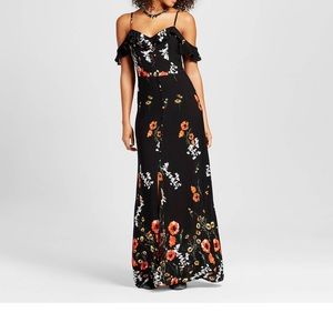 Cold shouldered dress