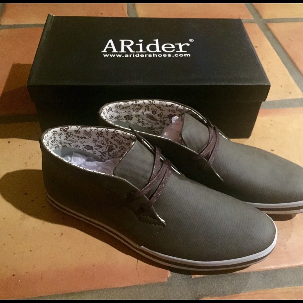NEW ARider Gray Men's Shoes Sneakers Skateboard