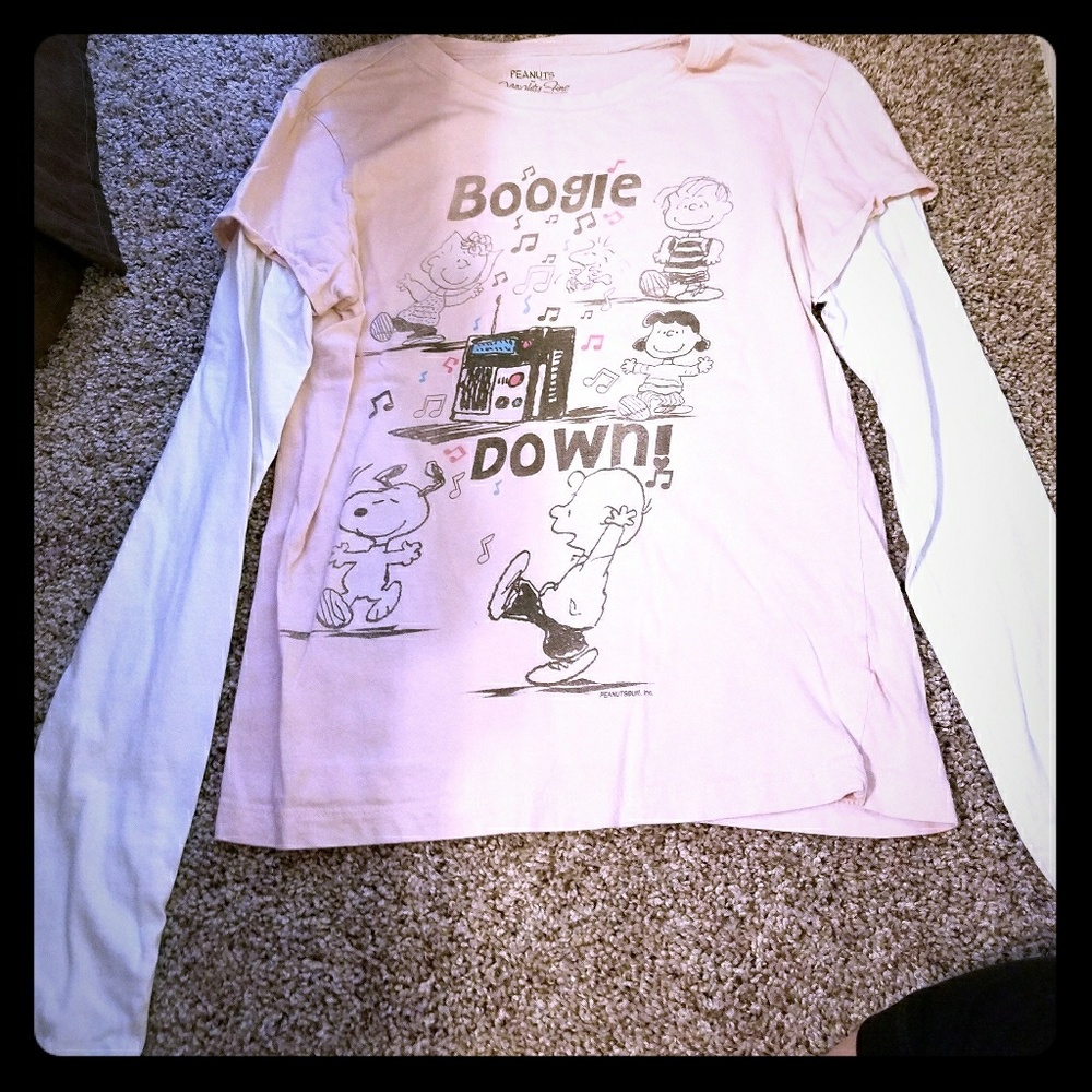 Peanuts Long Sleeve Graphic Tee