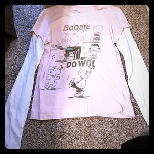 Peanuts Long Sleeve Graphic Tee