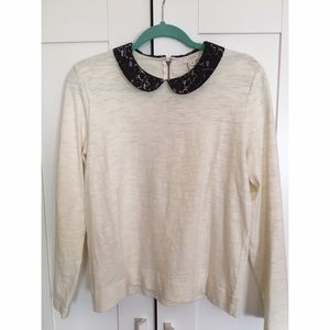 J. Crew Peter Pan collared shirt