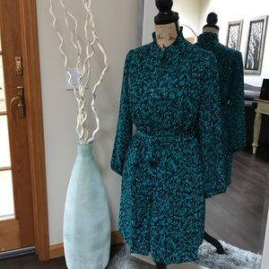 LOFT Belted Shirtdress