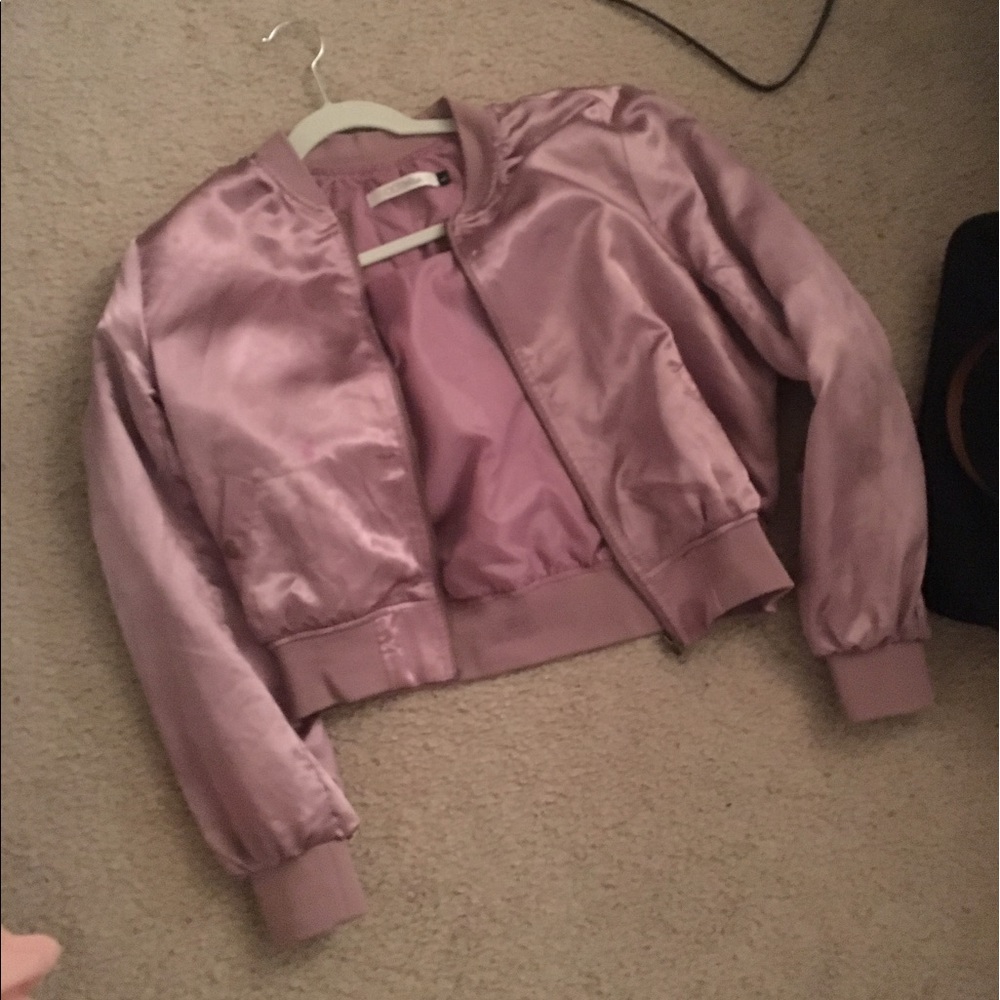 Pink bomber jacket - Picture 2 of 2