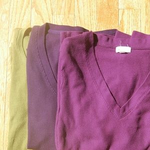 Thermal V-Neck Shirt Pack