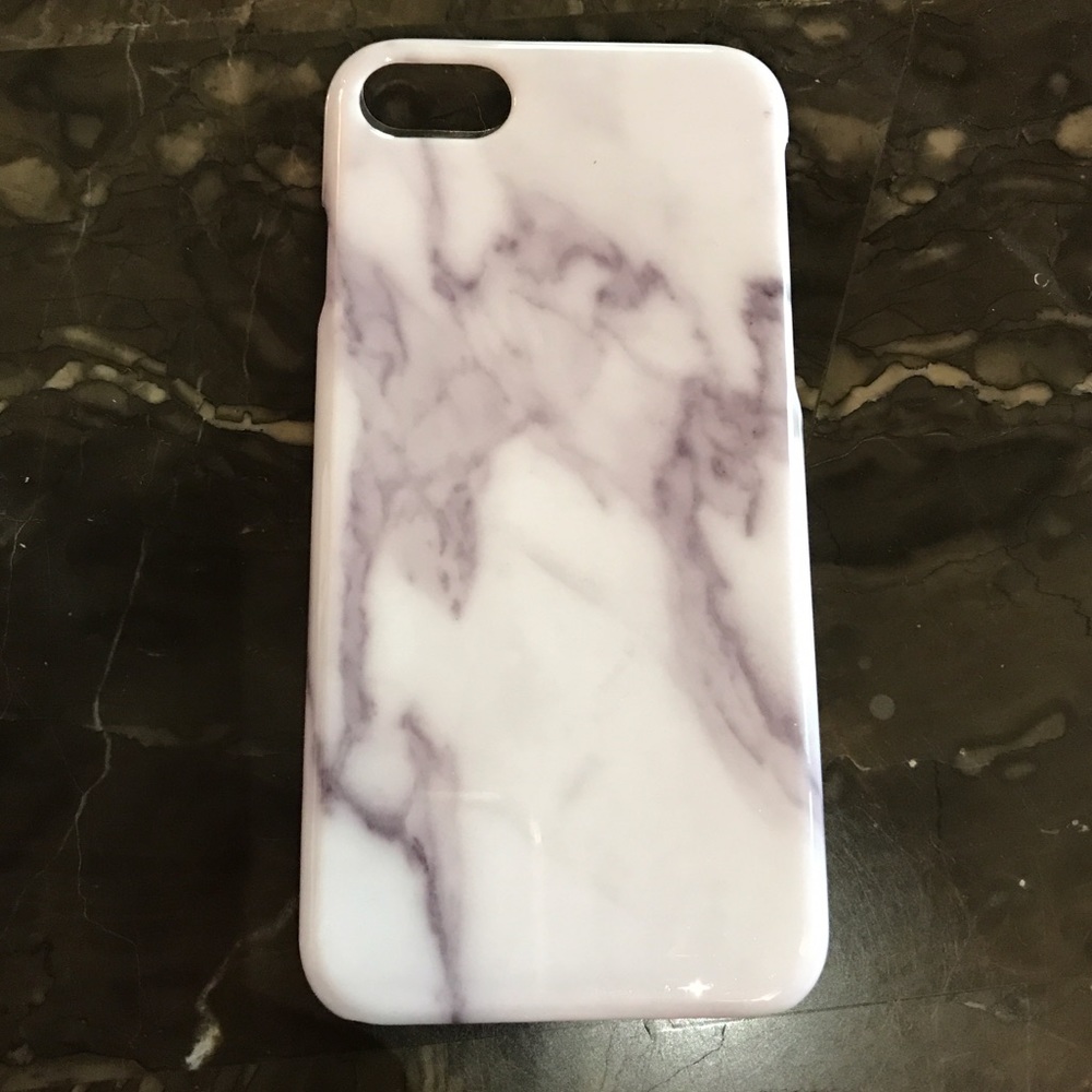 NWT i Phone 7 White Marble Case!