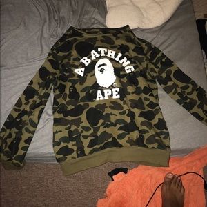 A bathing ape sweater