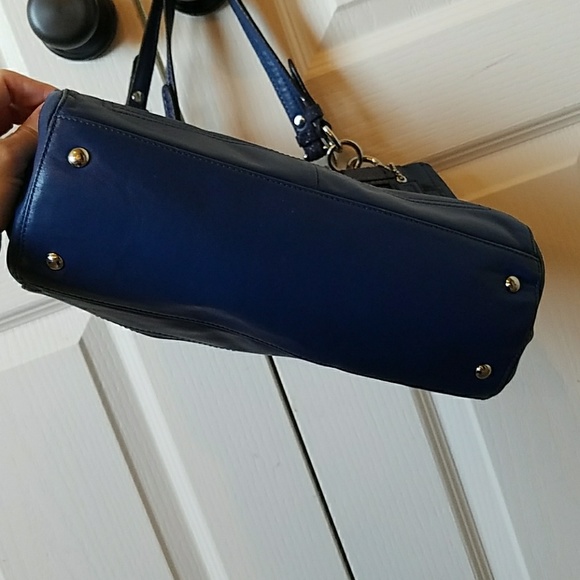 Coach Blue Penelope Carryall Colbalt Blue Handbag - Picture 3 of 8