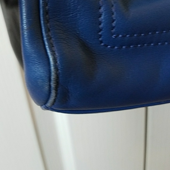 Coach Blue Penelope Carryall Colbalt Blue Handbag - Picture 4 of 8