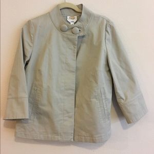 Khaki Jacket - Talbots - Medium