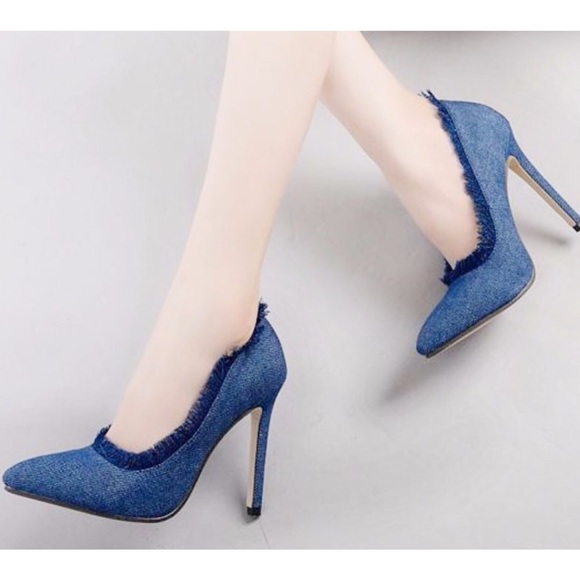 🎈one day SALE🎈Denim sexy pump - Picture 2 of 5