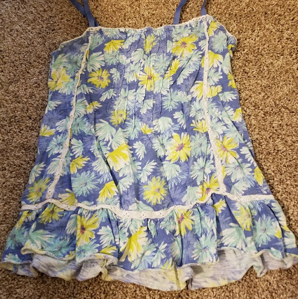 Floral Flowy Tank Top