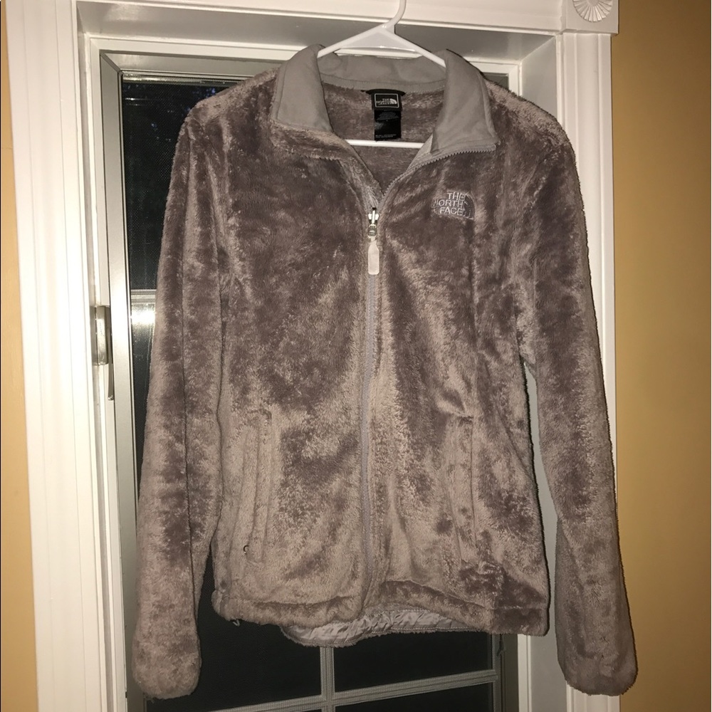 Gray authentic North Face Jacket.