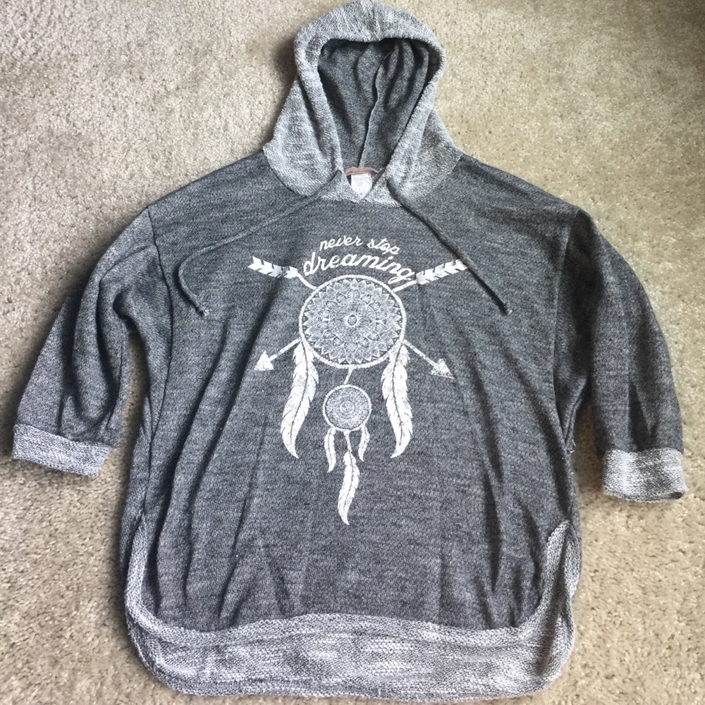 Hooded top