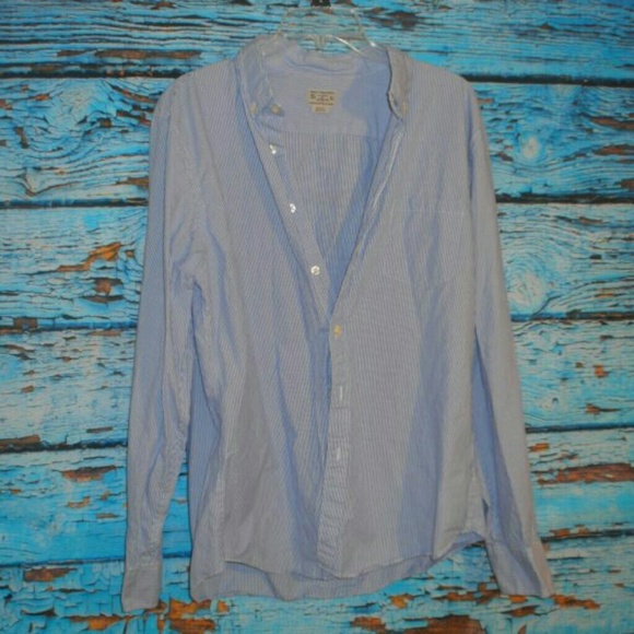 J. Crew Other - SALE J. Crew Blue And White Striped Dress Shirt