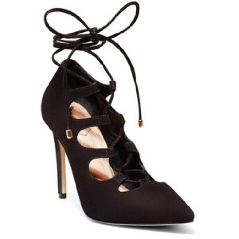 Never before worn Brian Atwood lace up pumps