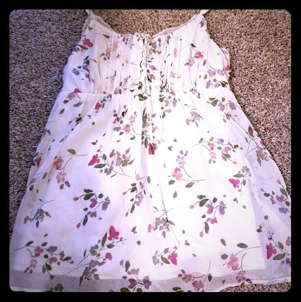 Floral Flowy Tank Top