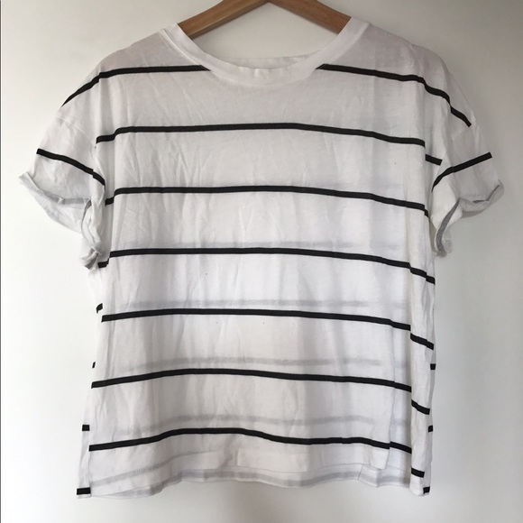 Zara Tops - Zara stripe T shirt