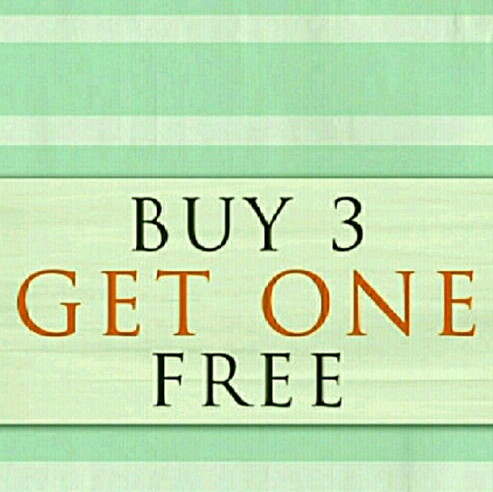BUY 3 GET 1 FREE PLUS 15% OFF YOUR PURCHASE TOTAL - Picture 1 of 1