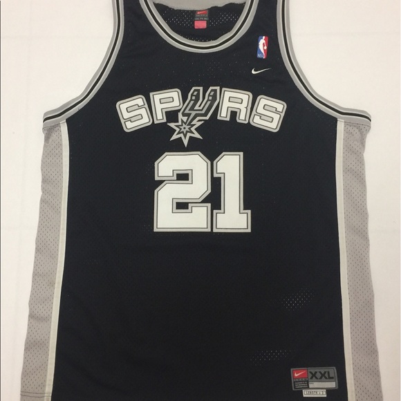 51 off Nike Other Tim Duncan Authentic Nike Jersey Sewn XXL Spurs
