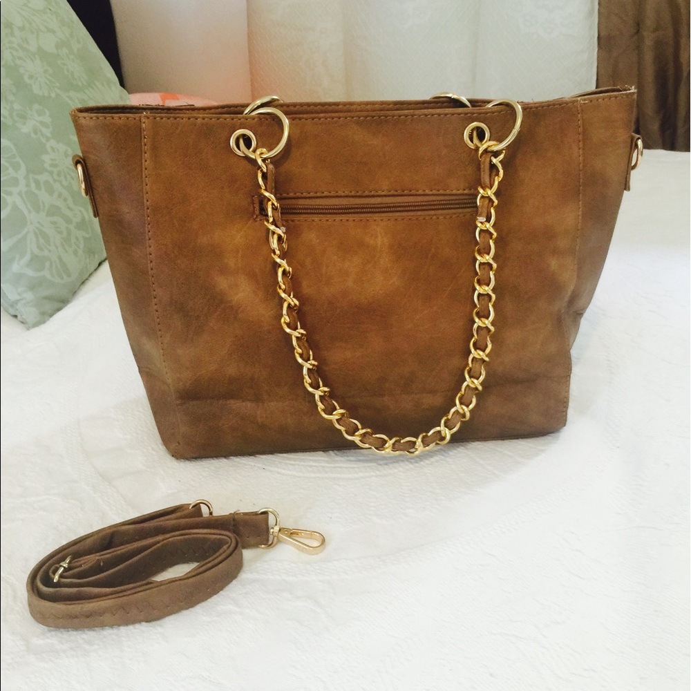 • New Rustic chain tote • - Picture 2 of 6