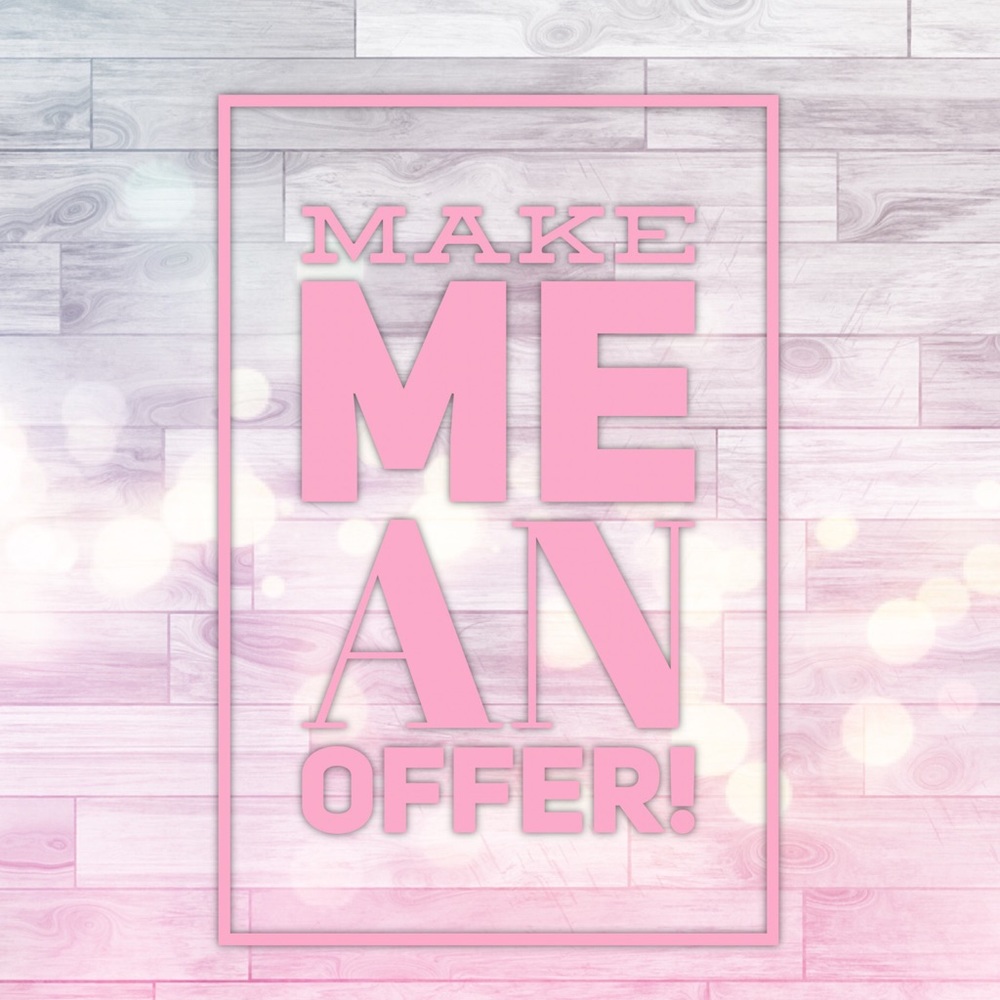Make me an offer!