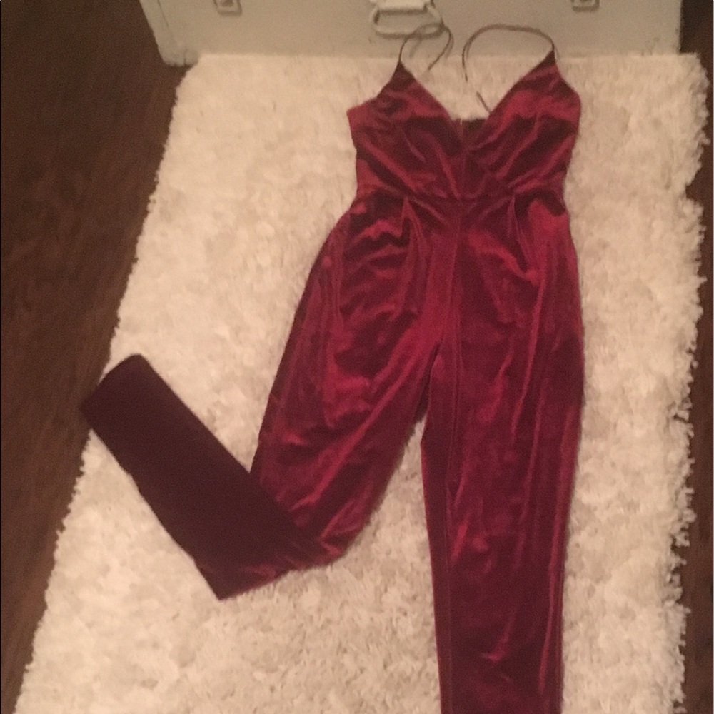 Velvet Jumpsuit