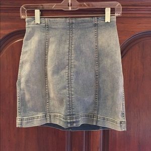 Denim skirt