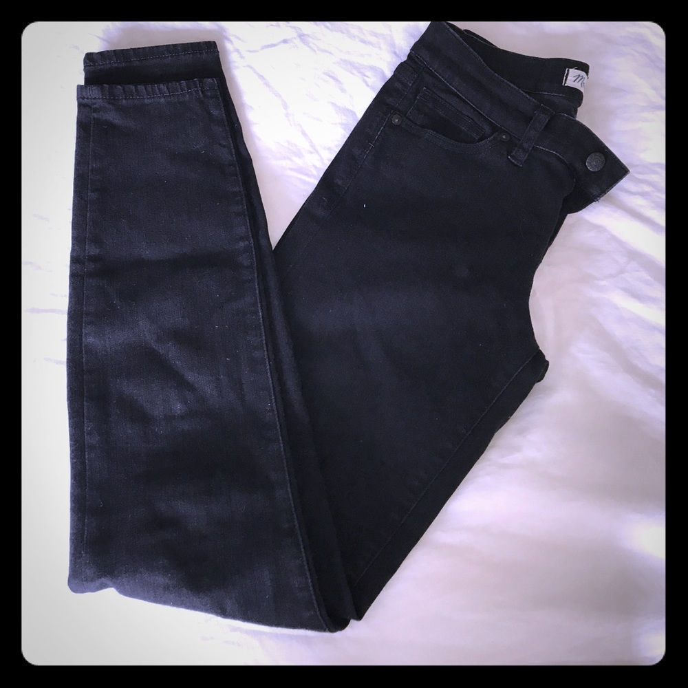 Madewell Black Skinny Jeans