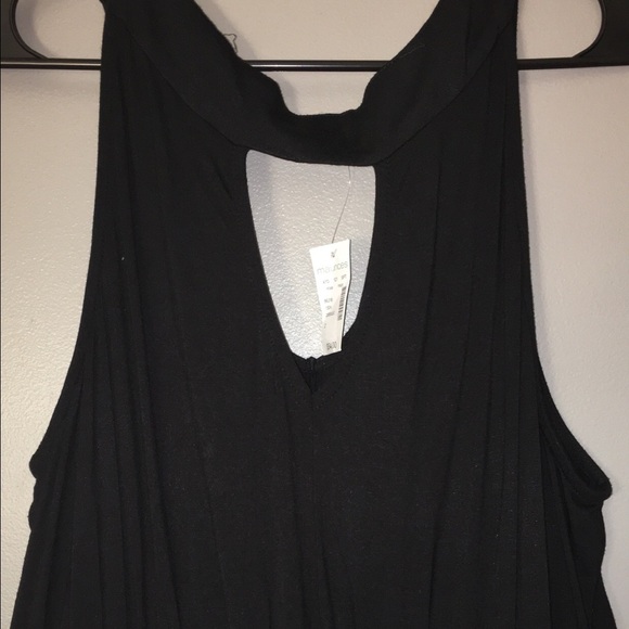 Black dress with colorful bottom - Picture 4 of 4