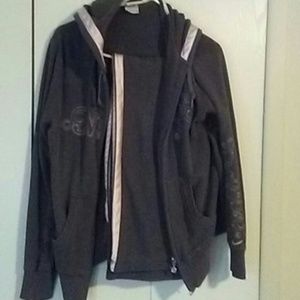 Nike charcoal and pink activewear