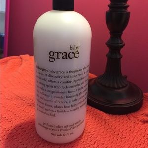 Philosophy's baby grace perfumed olive oil body