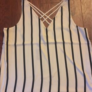 Express Strappy Back V-neck cami