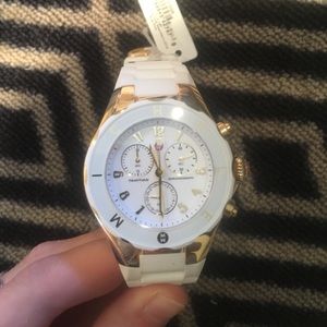 New white Michele watch