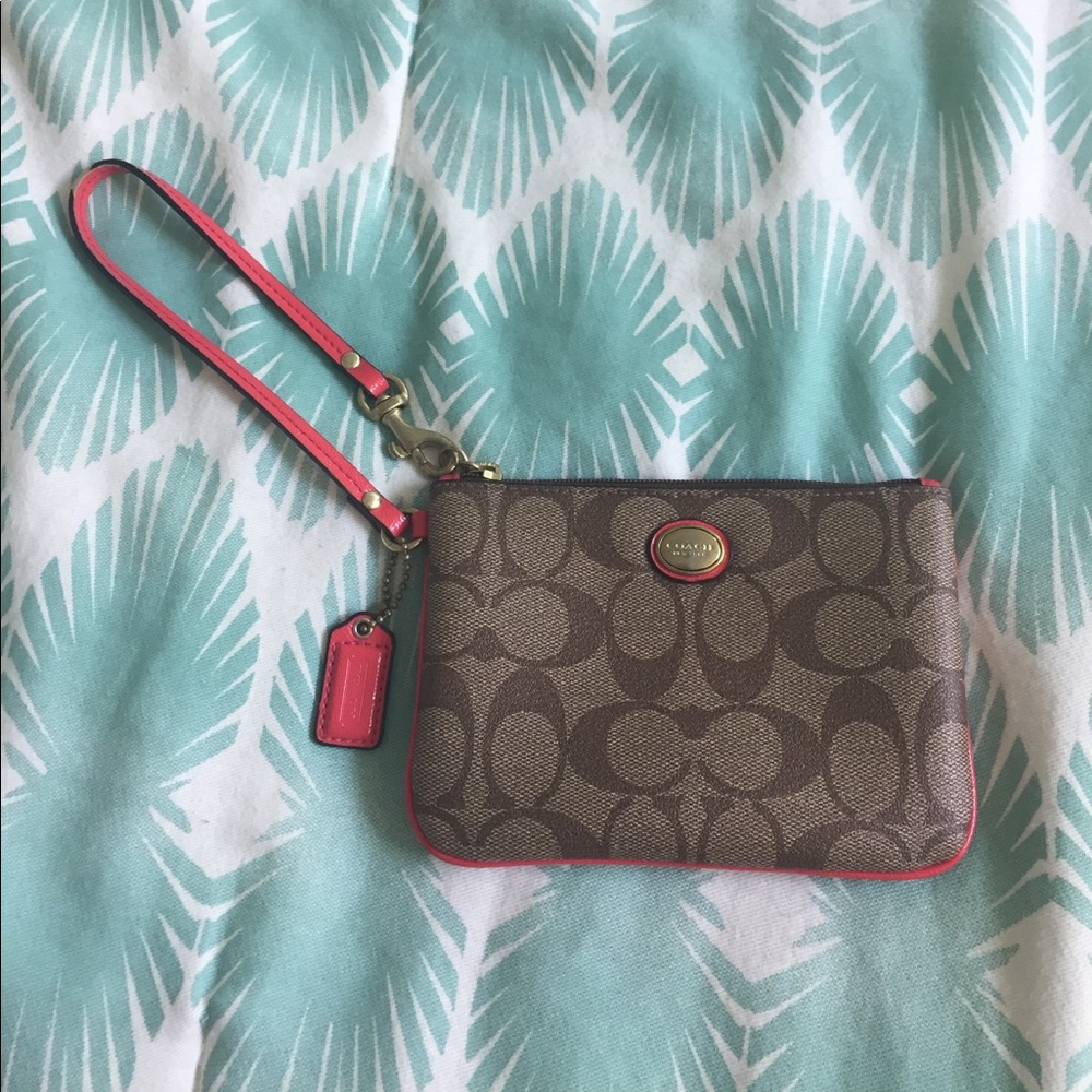 Coach wristlet