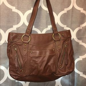 Rosetti leather shoulder bag