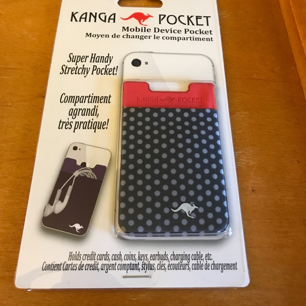 Kanga Pocket.   Mobile device pocket.  Brand new!