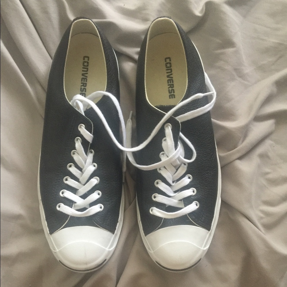 Leather Black Jack Percell Converse