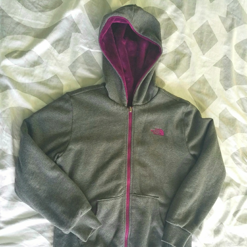 North Face Reversable Hoodie