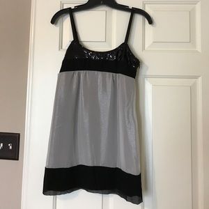 Guess sequin tank top