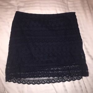 Abercrombie Lace Mini Skirt